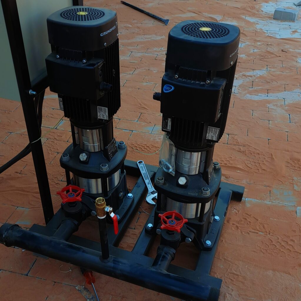 تركيب بوستر مضخات المياه تركيب بوستر مضخات المياه