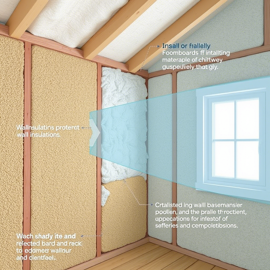 عزل الجدران من الحرارة